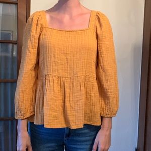 Madewell blouse size xs